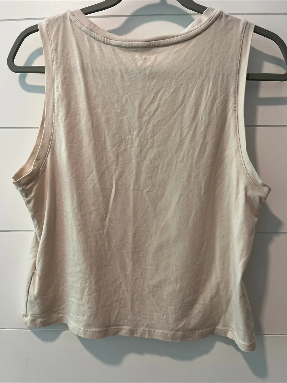 Old Navy Light Cream Sleeveless Tank Top